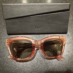 Dior Cat Eye Sunglasses, pink